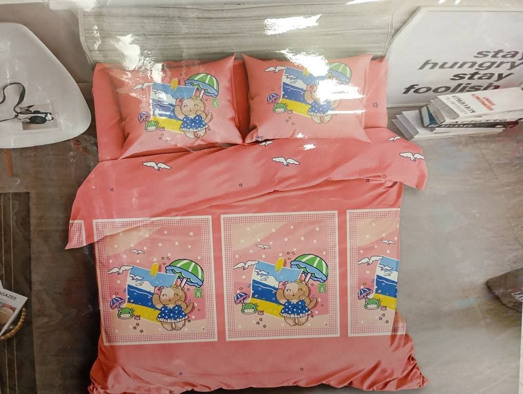 Vaikiškas patalynės komplektas 4-rių dalių 160x200