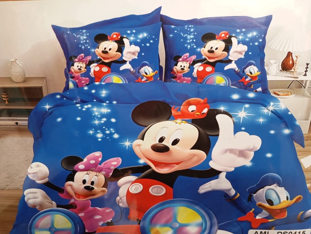 Vaikiškas patalynės komplektas 4-rių dalių 160x200