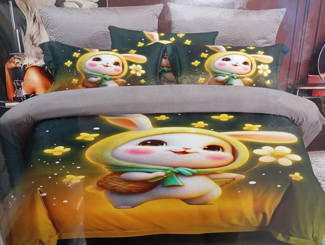 Vaikiškas patalynės komplektas 4-rių dalių 160x200