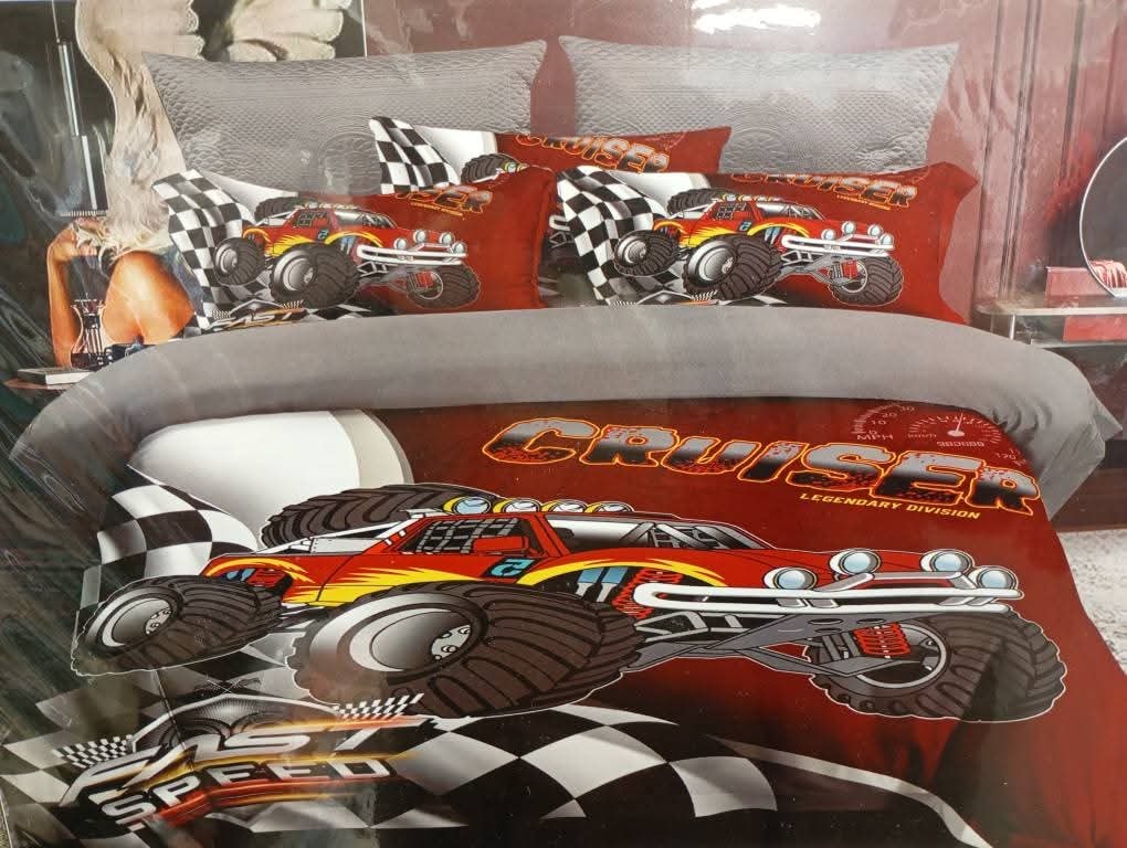 Vaikiškas patalynės komplektas 4-rių dalių 160x200