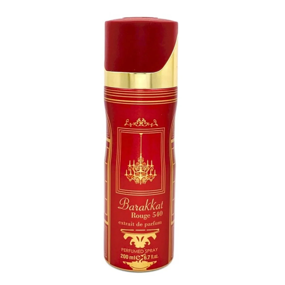 Barakkat Rouge Extrait deodorant by Fragrance World 200 ml