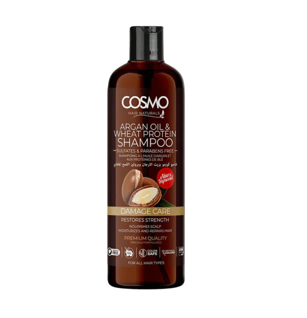 Argan Oil & Wheat Protein Shampoo 480ml