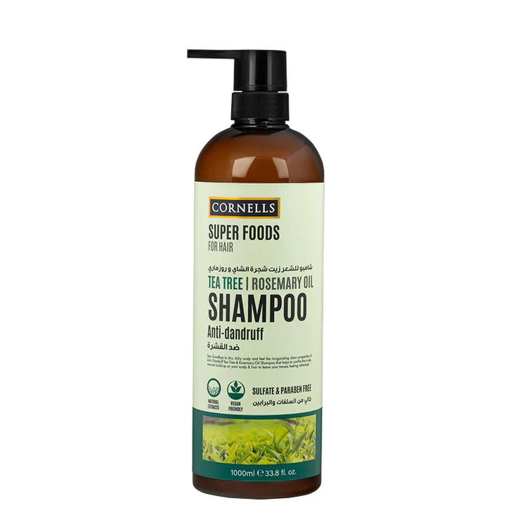 Antidandruff – Tea Tree Shampoo Super Foods 1000ml