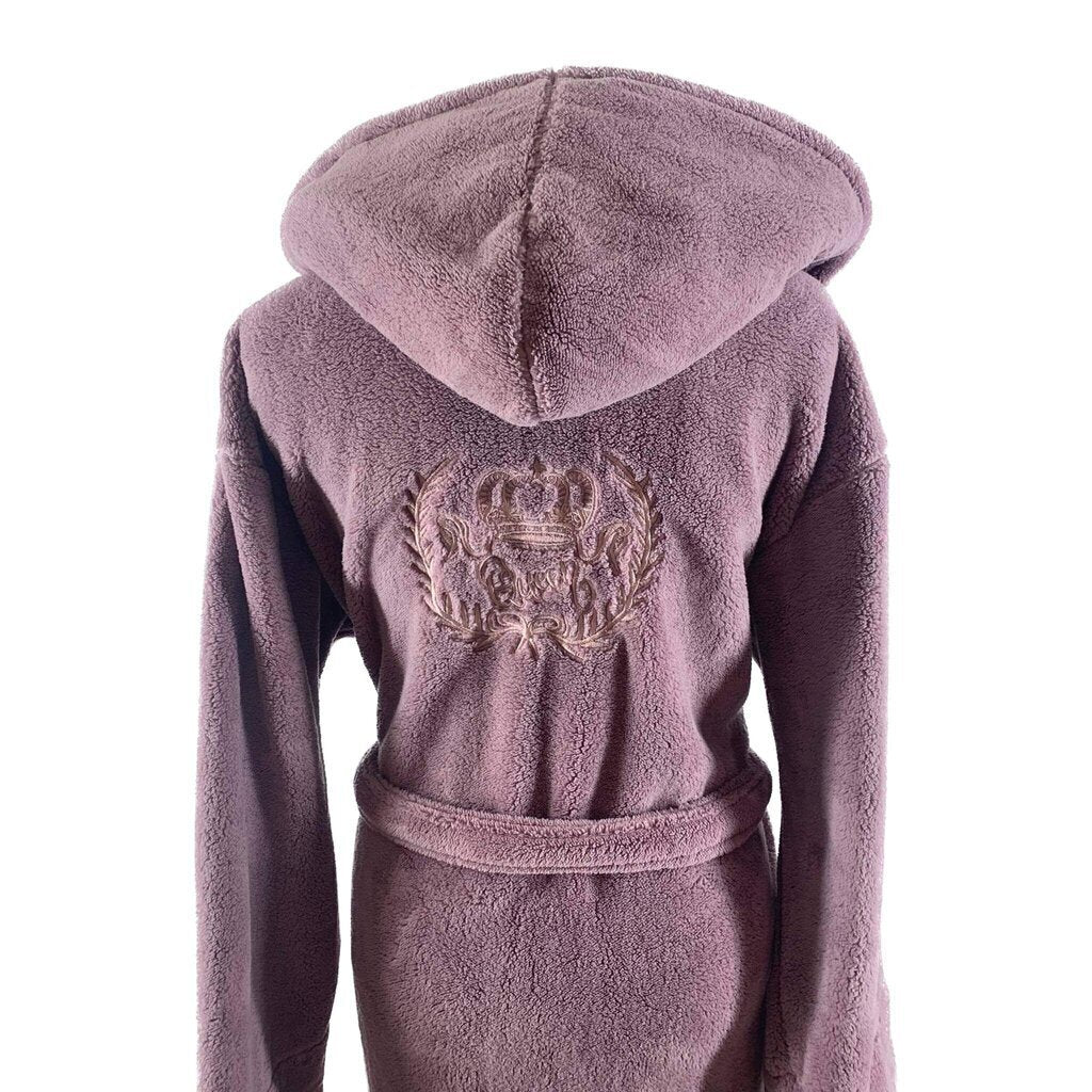 Bamboo fiber bathrobe for women with hood Queen