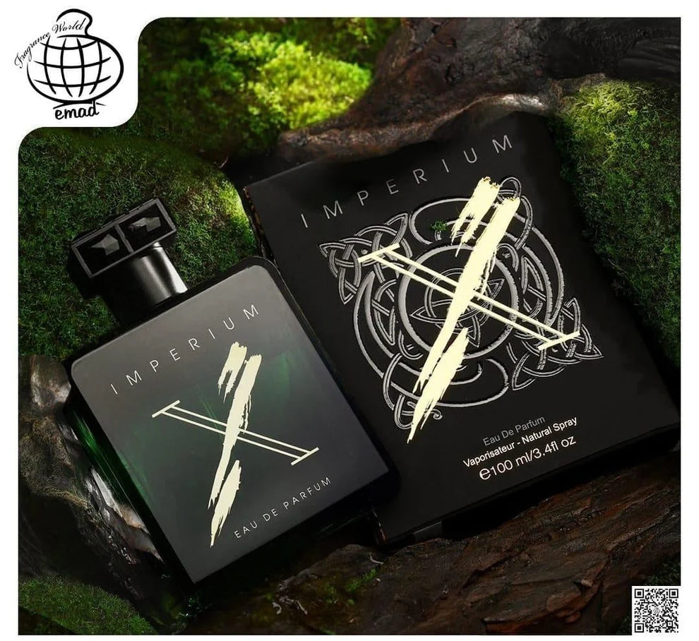 Fragrance World Imperium X – Unisex Medienos Rytietiški Kvepalai