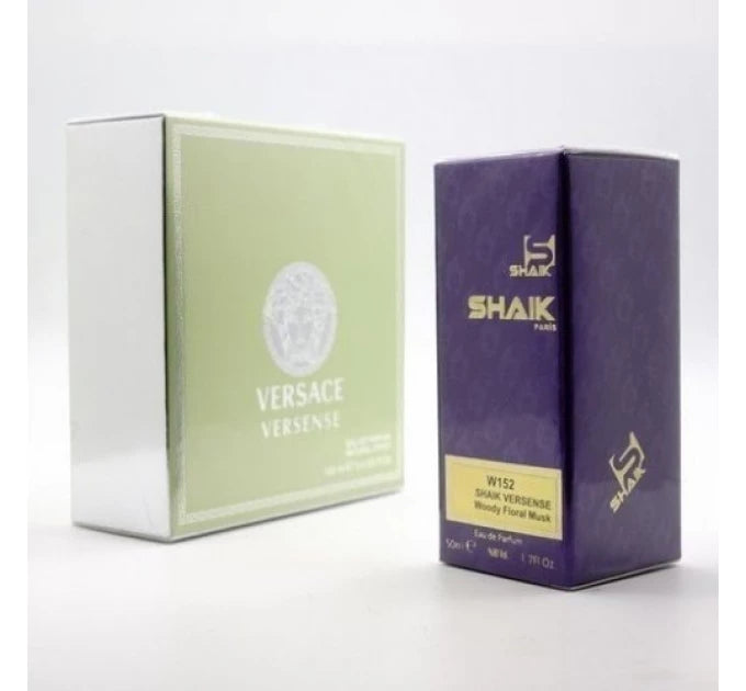 SHAIK W 152 moteriški kvepalai, 50 ml (įkvėpti Versace Versense)